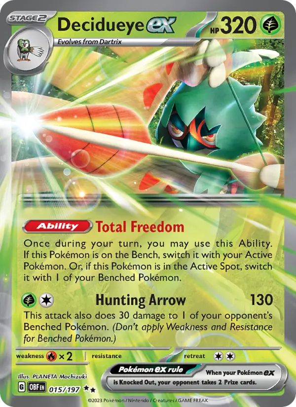 Decidueye ex, 015/197