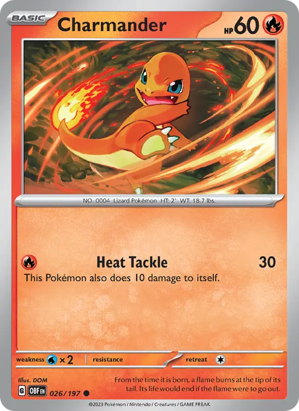 Charmander, 026/197