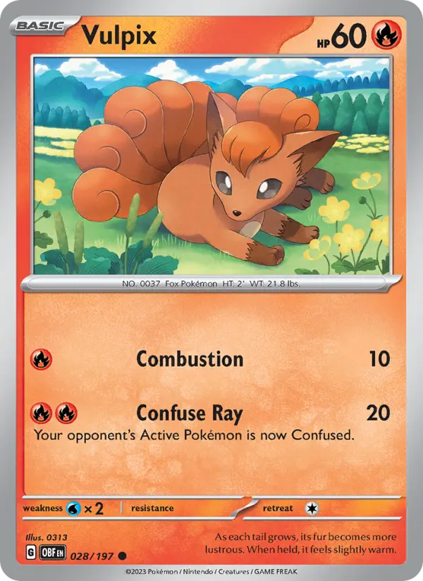 Vulpix, 028/197