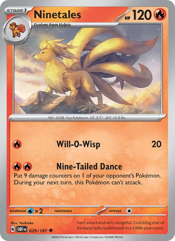 Ninetales, 029/197