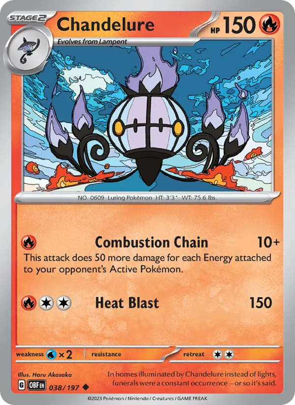 Chandelure, 038/197