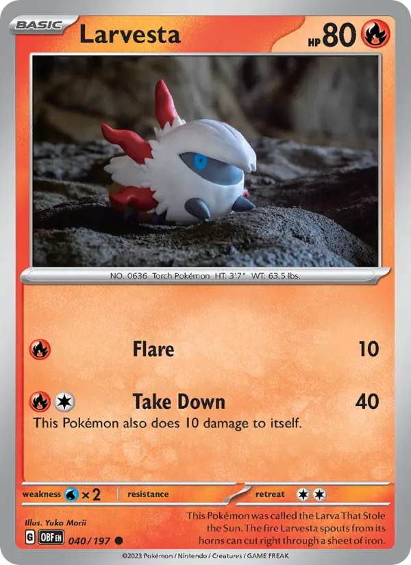 Larvesta, 040/197