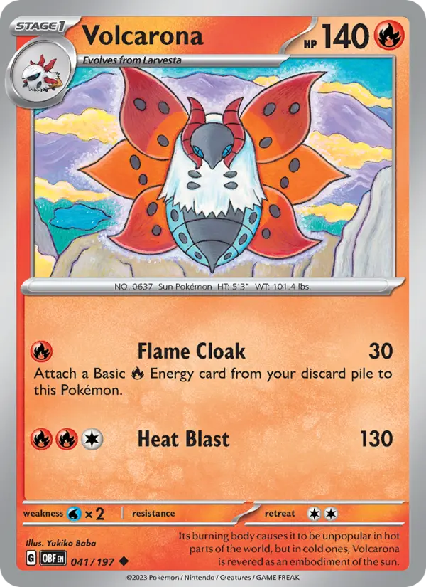 Volcarona, 041/197
