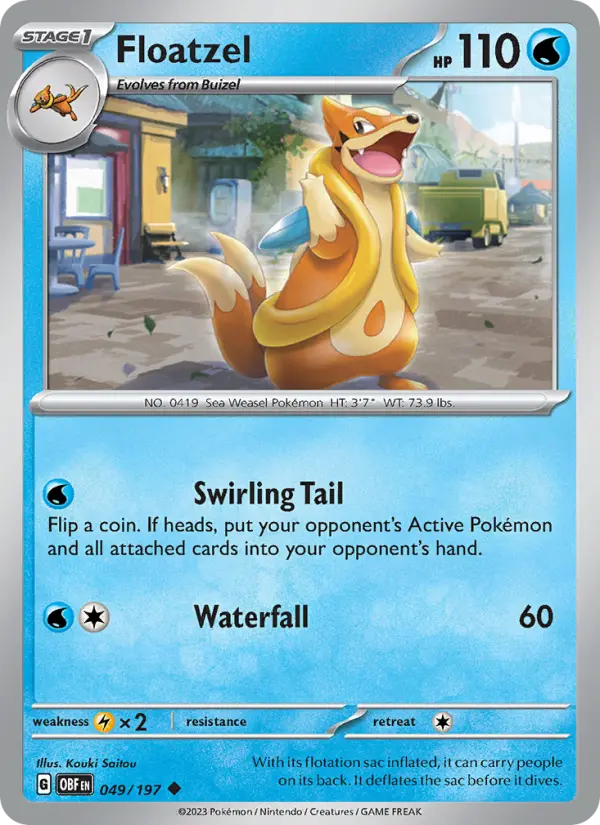 Floatzel, 049/197
