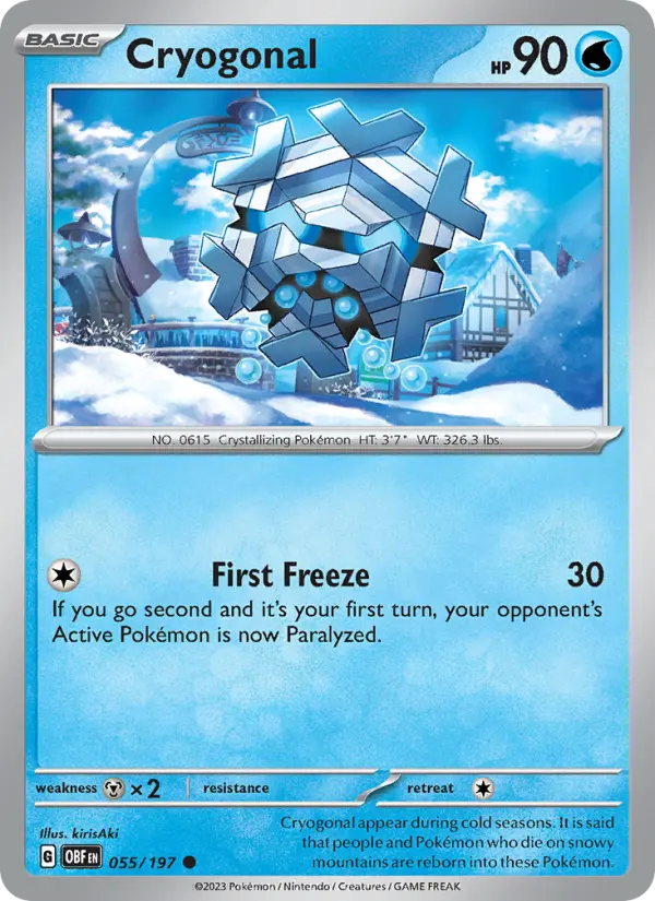 Cryogonal, 055/197