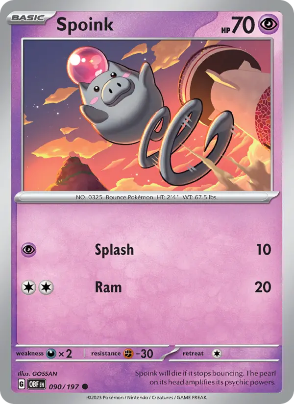 Spoink, 090/197