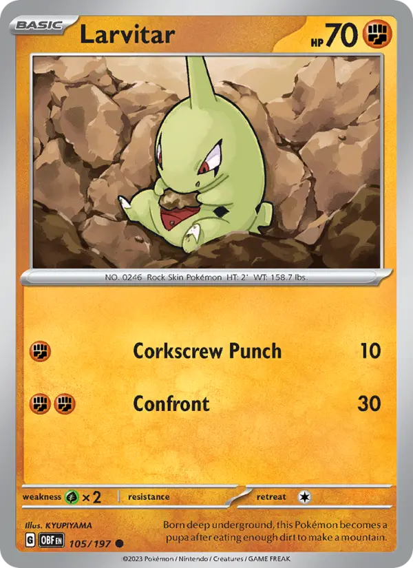 Larvitar, 105/197