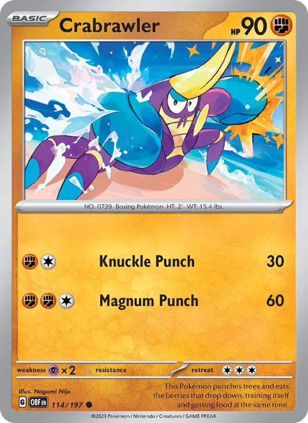 Crabrawler, 114/197