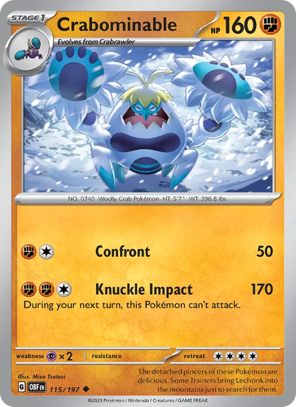 Crabominable, 115/197