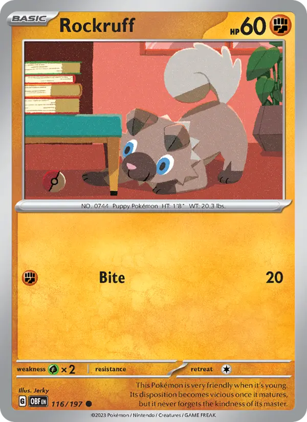 Rockruff, 116/197