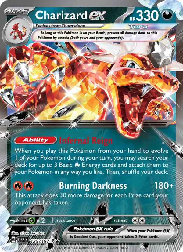 Charizard ex, 125/197