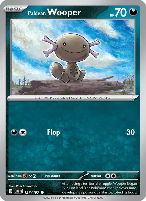 Paldean Wooper, 127/197