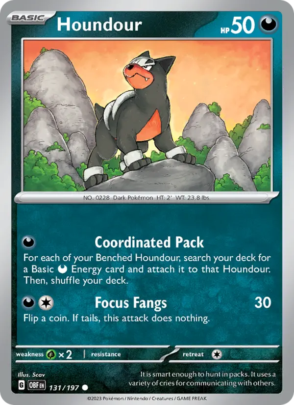 Houndour, 131/197