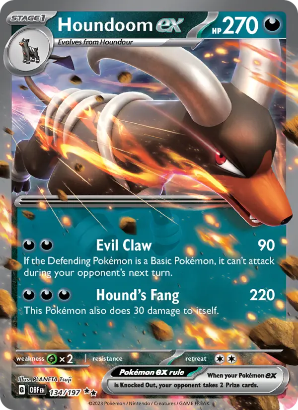 Houndoom ex, 134/197