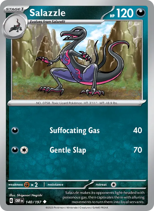 Salazzle, 140/197