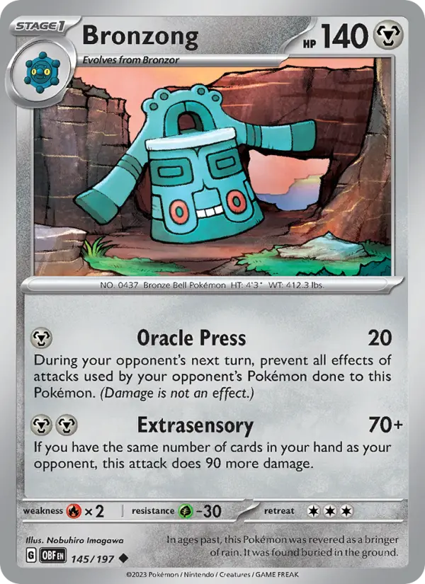 Bronzong, 145/197