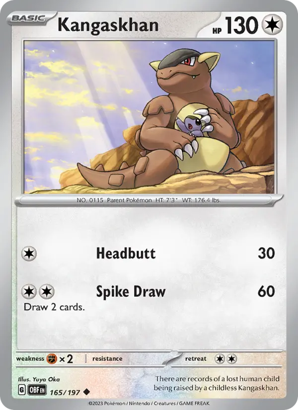 Kangaskhan, 165/197