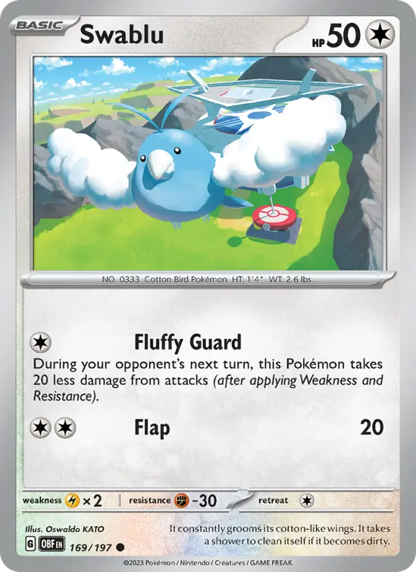 Swablu, 169/197