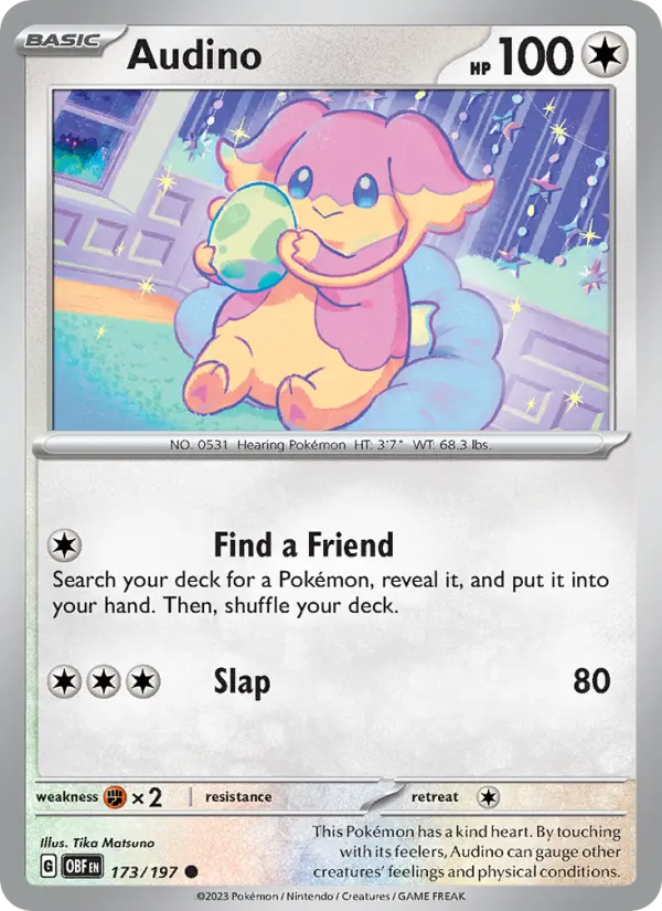 Audino, 173/197