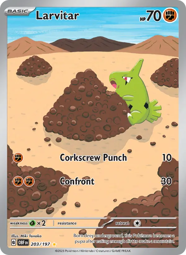 Larvitar, 203/197