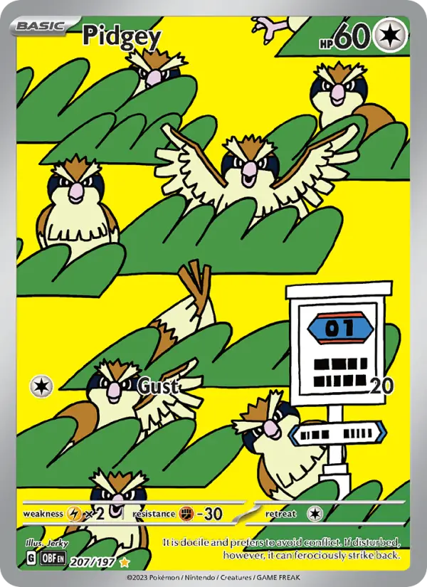 Pidgey, 207/197