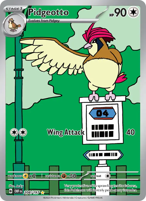 Pidgeotto, 208/197