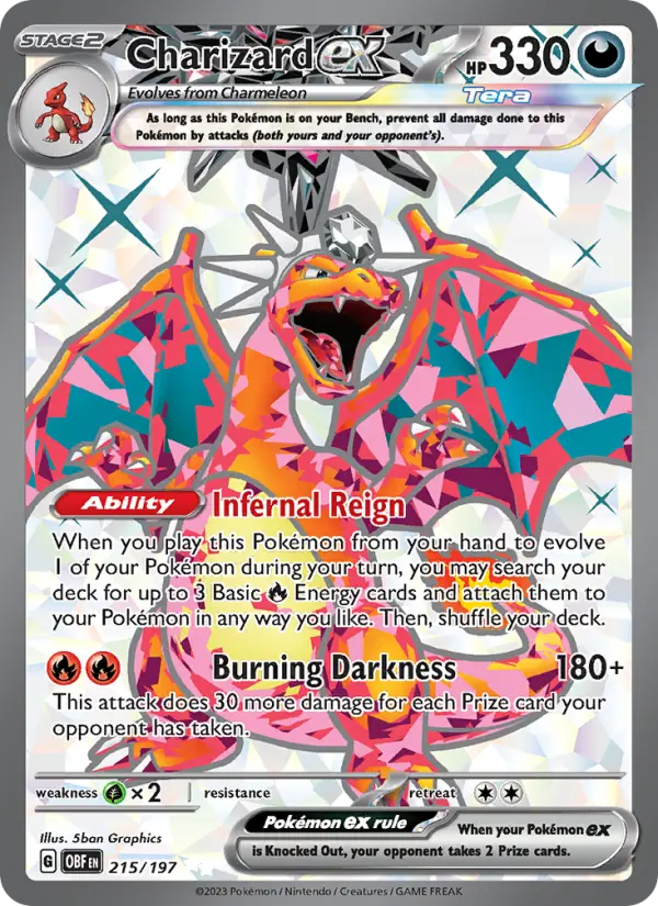 Charizard ex, 215/197