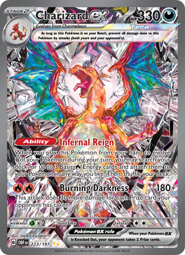 Charizard ex, 223/197