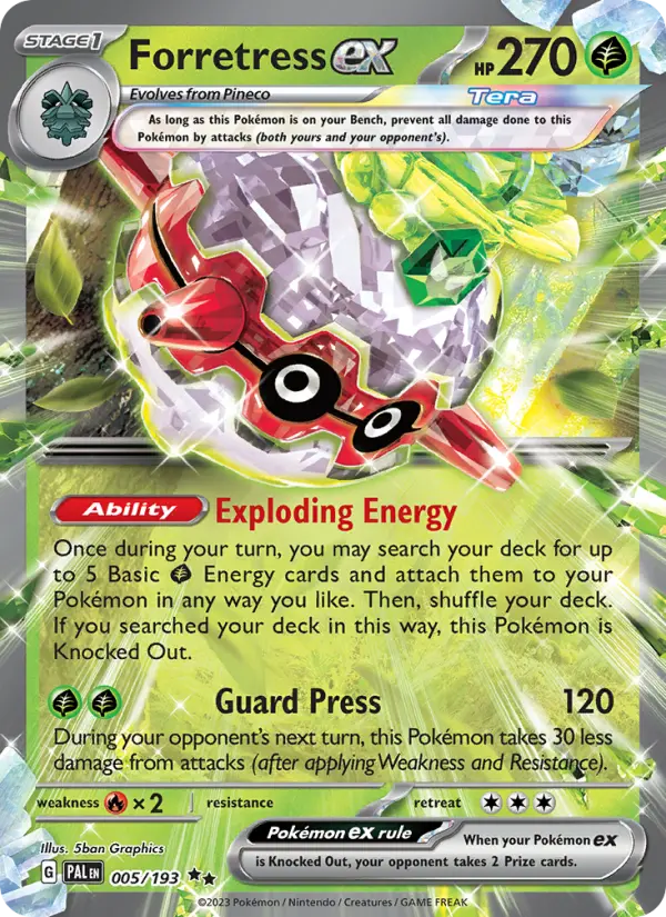Forretress ex, 005/193