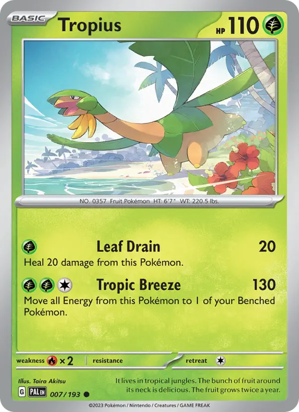 Tropius, 007/193