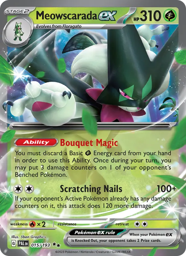 Meowscarada ex, 015/193