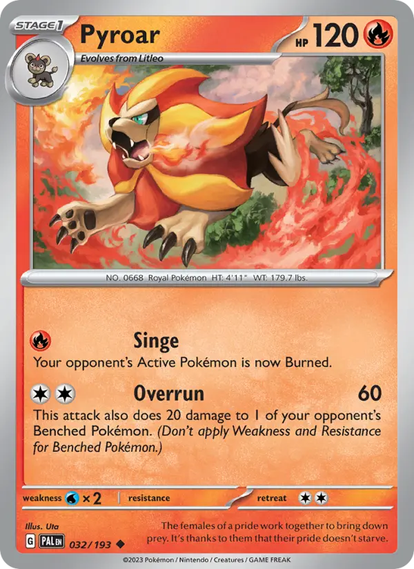 Pyroar, 032/193