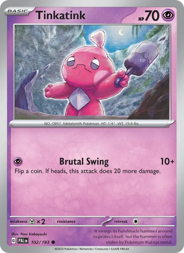 Tinkatink, 102/193
