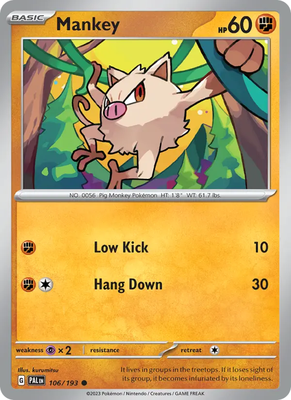Mankey, 106/193