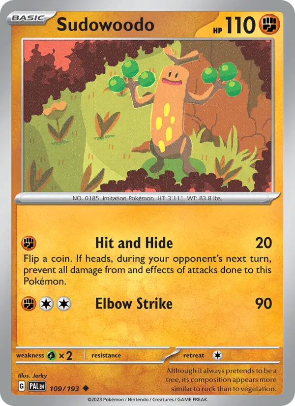 Sudowoodo, 109/193