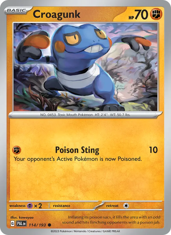 Croagunk, 114/193