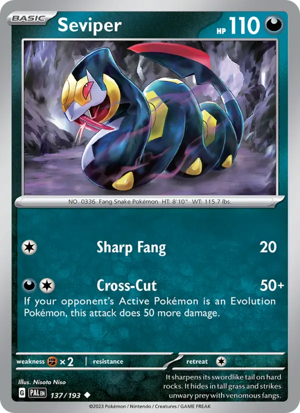Seviper, 137/193