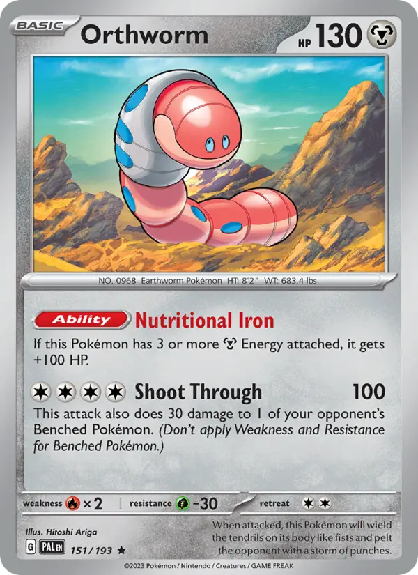 Orthworm, 151/193