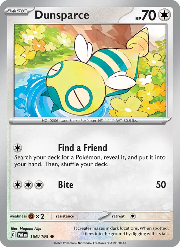 Dunsparce, 156/193