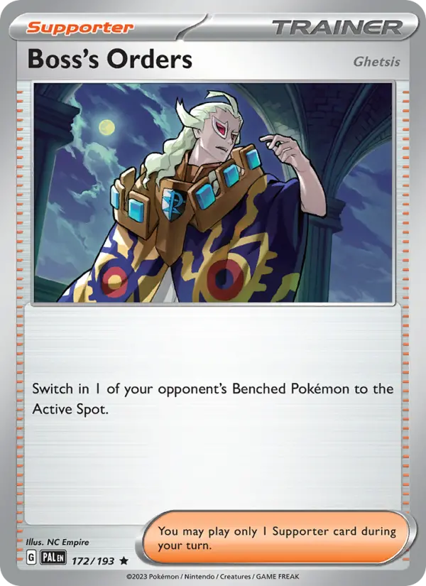 Boss's Orders (Ghetsis), 172/193