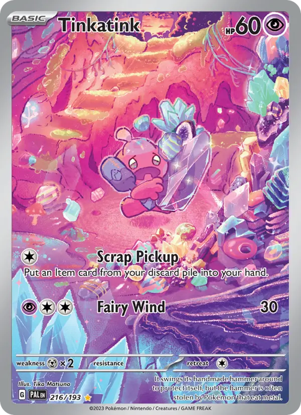 Tinkatink, 216/193