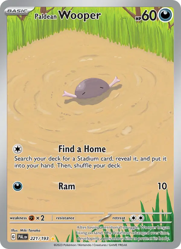 Paldean Wooper, 221/193