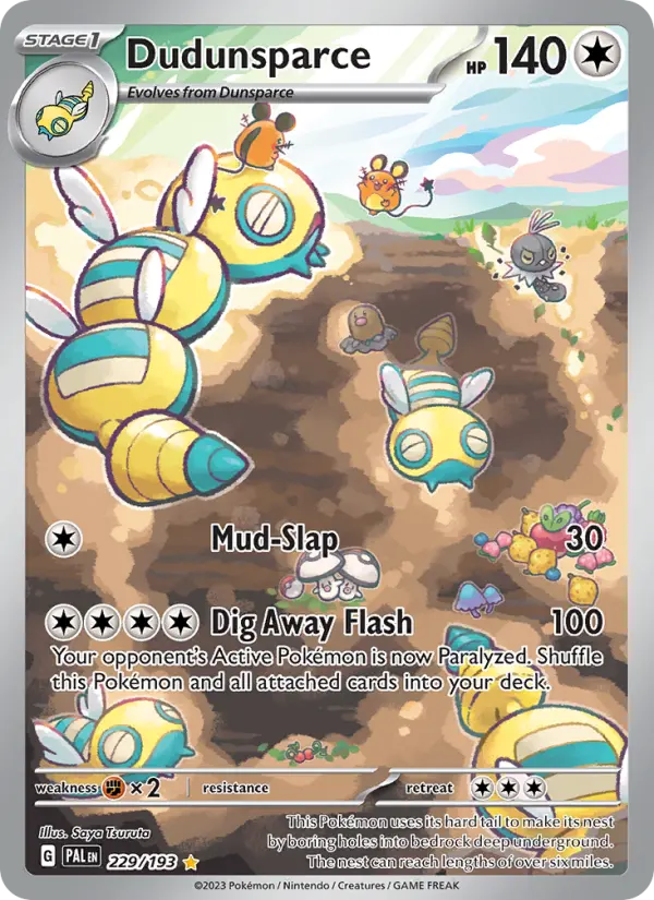 Dudunsparce, 229/193