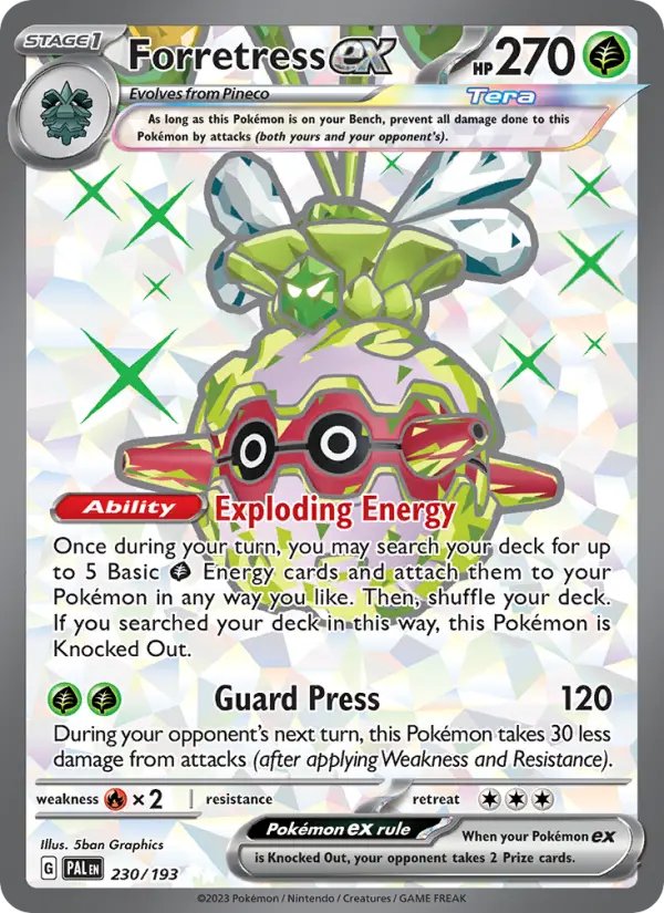 Forretress ex, 230/193