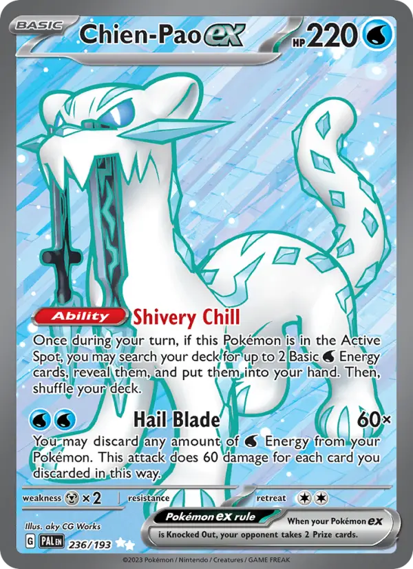 Chien-Pao ex, 236/193