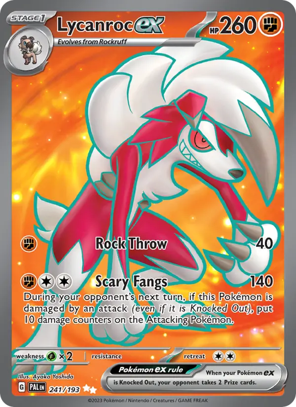 Lycanroc ex, 241/193