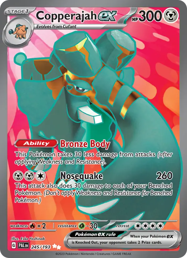 Copperajah ex, 245/193