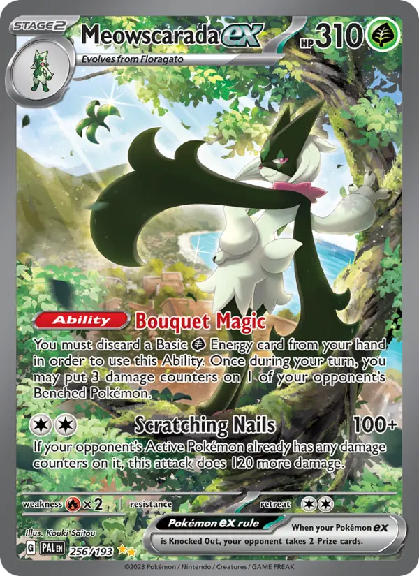 Meowscarada ex, 256/193