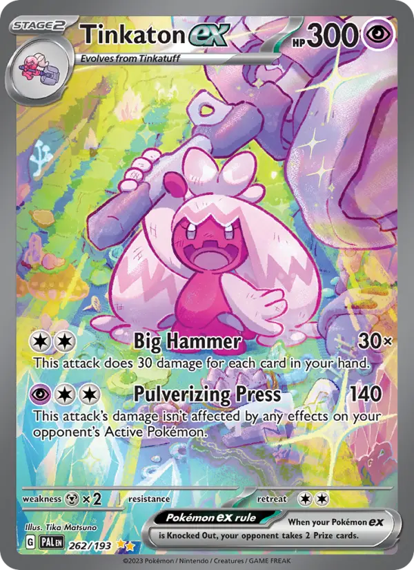 Tinkaton ex, 262/193