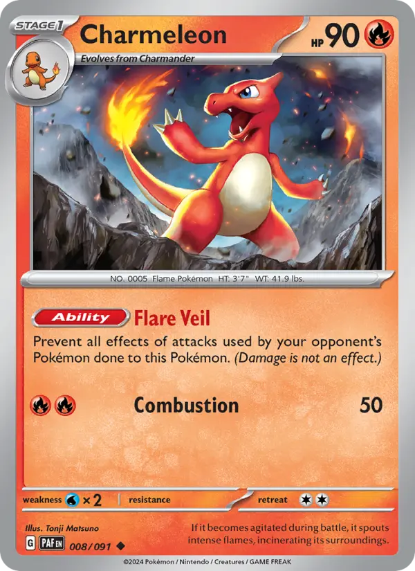 Charmeleon, 008/091